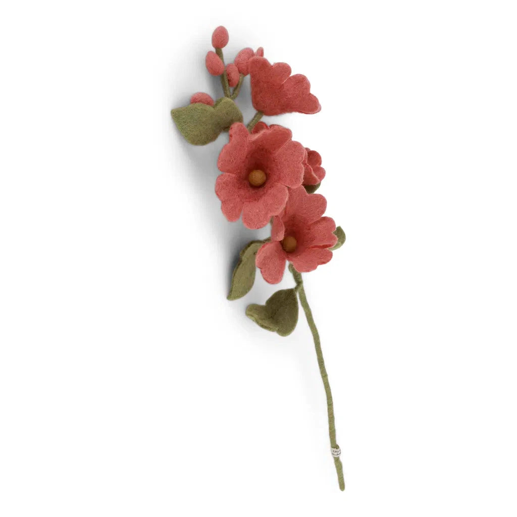 Stockrose - Staubig Rot
