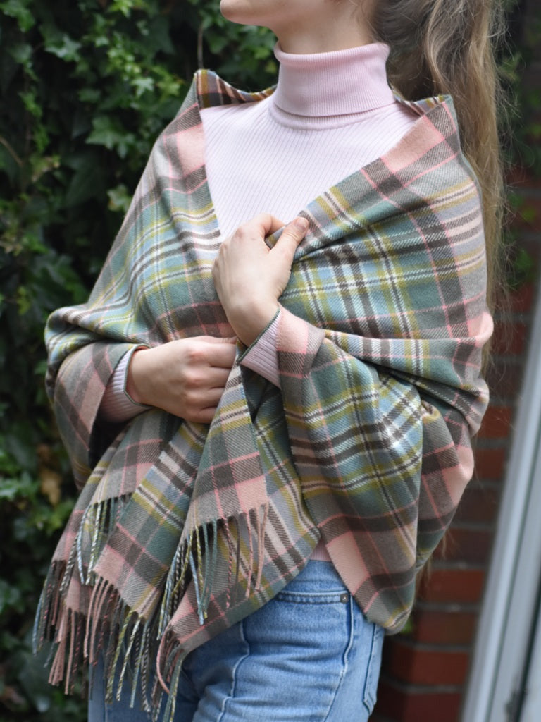 Lambswool Stola Dundee Rose