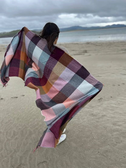 Merino Lambswool Stola Rose Dust