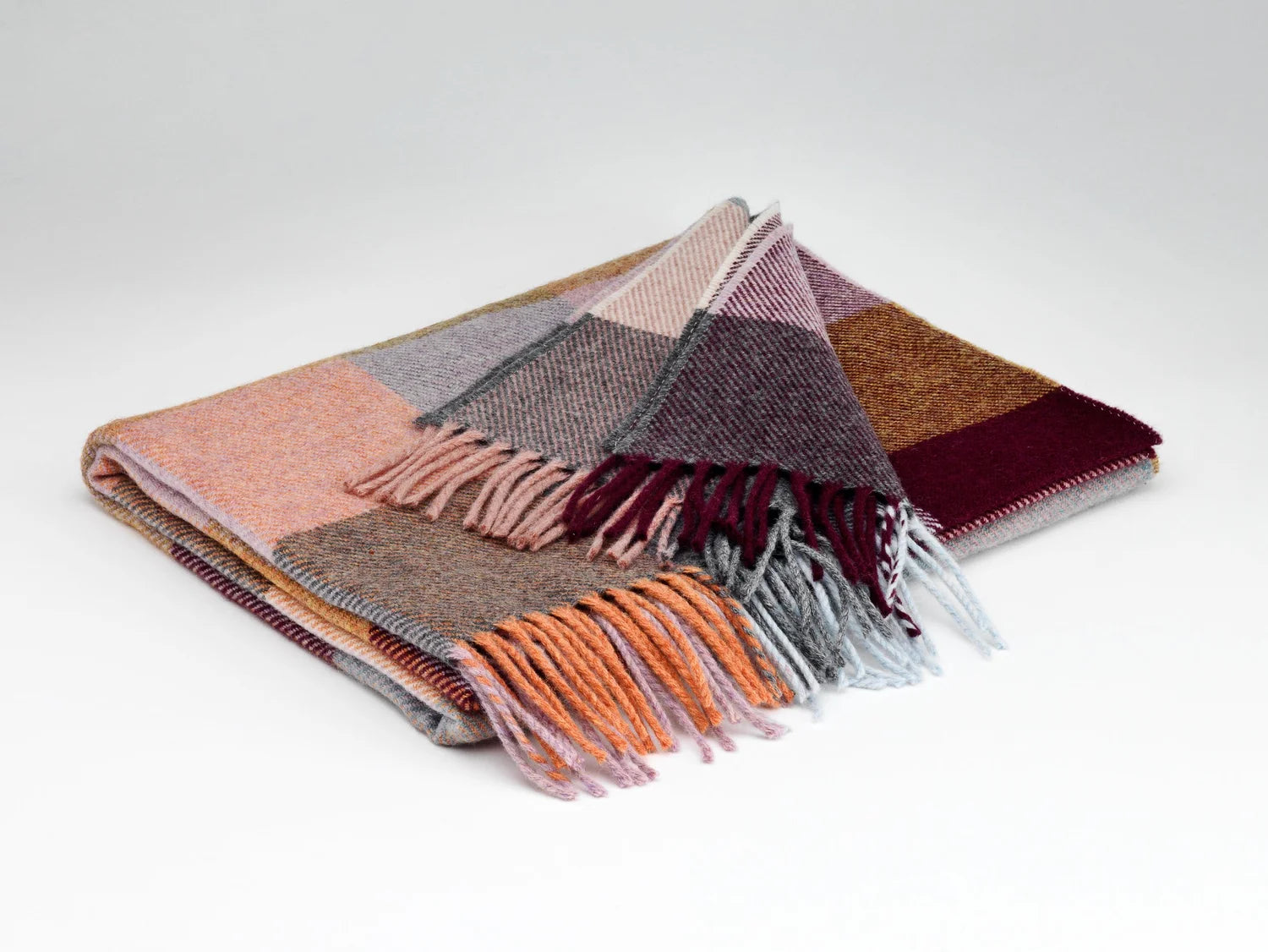 Merino Lambswool Stola Rose Dust