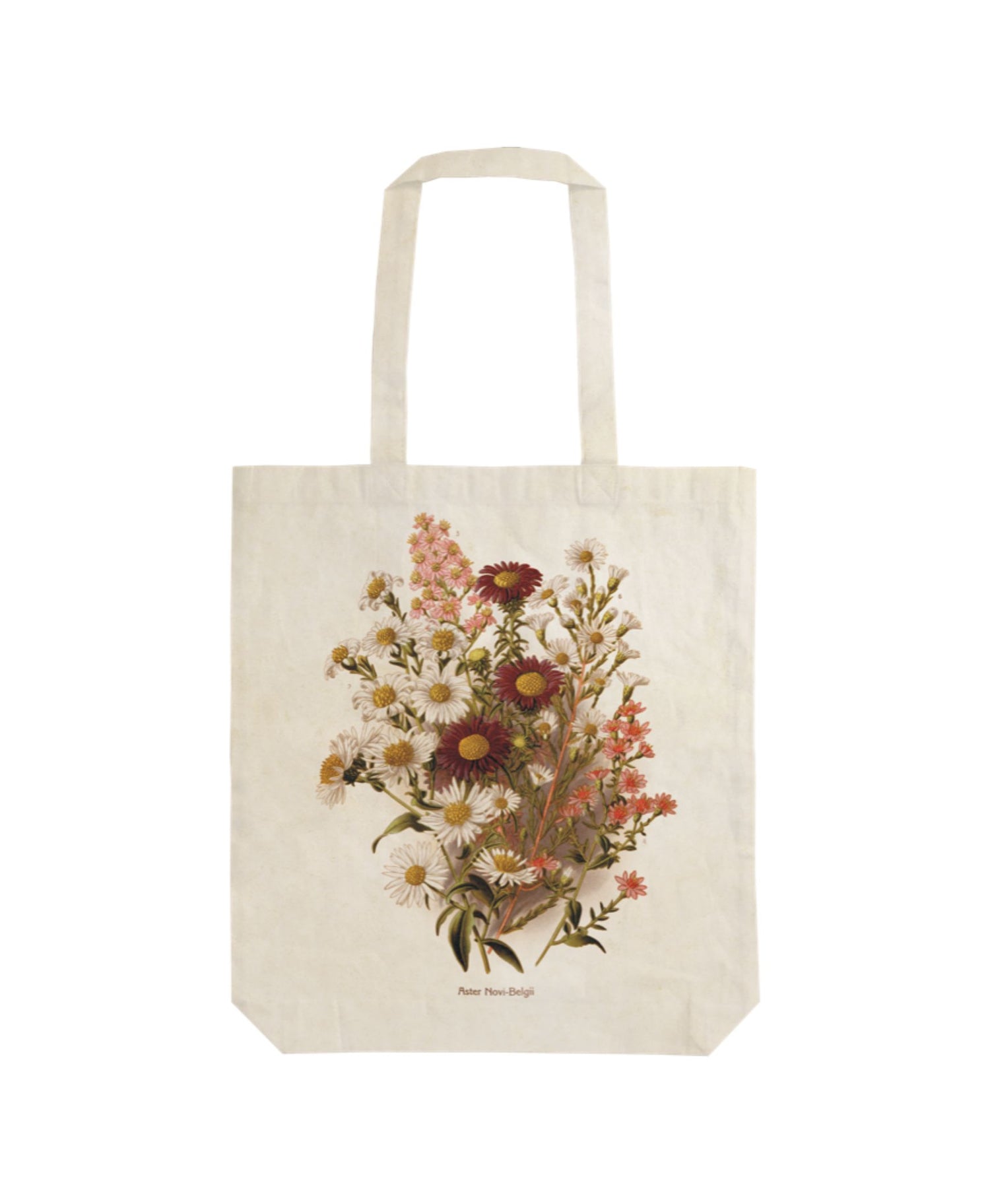 Stofftasche mit Vintagedruck Purple Flowers