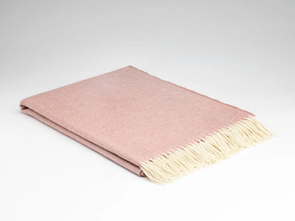 Merino Lambswool Wohndecke Rosebay