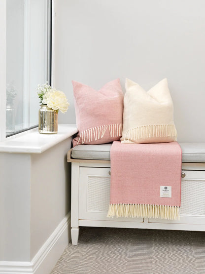 Merino Lambswool Kissen Rosebay