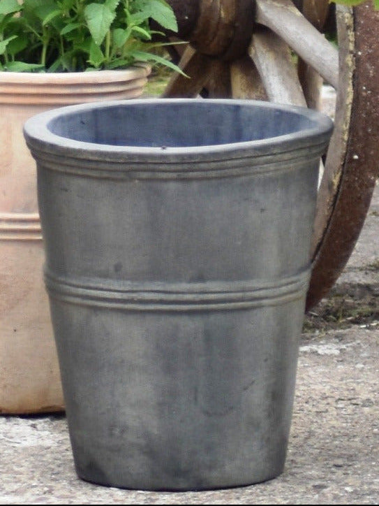 L Pflanztopf DIANA - CHOCO PATINA