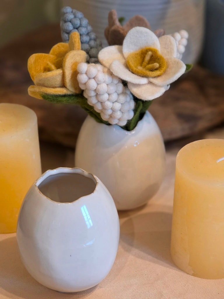 Vase eiförmig