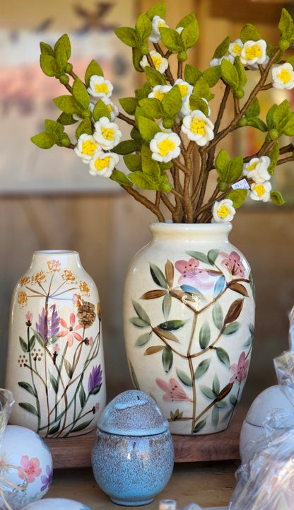 Vase Avium - handbemalt