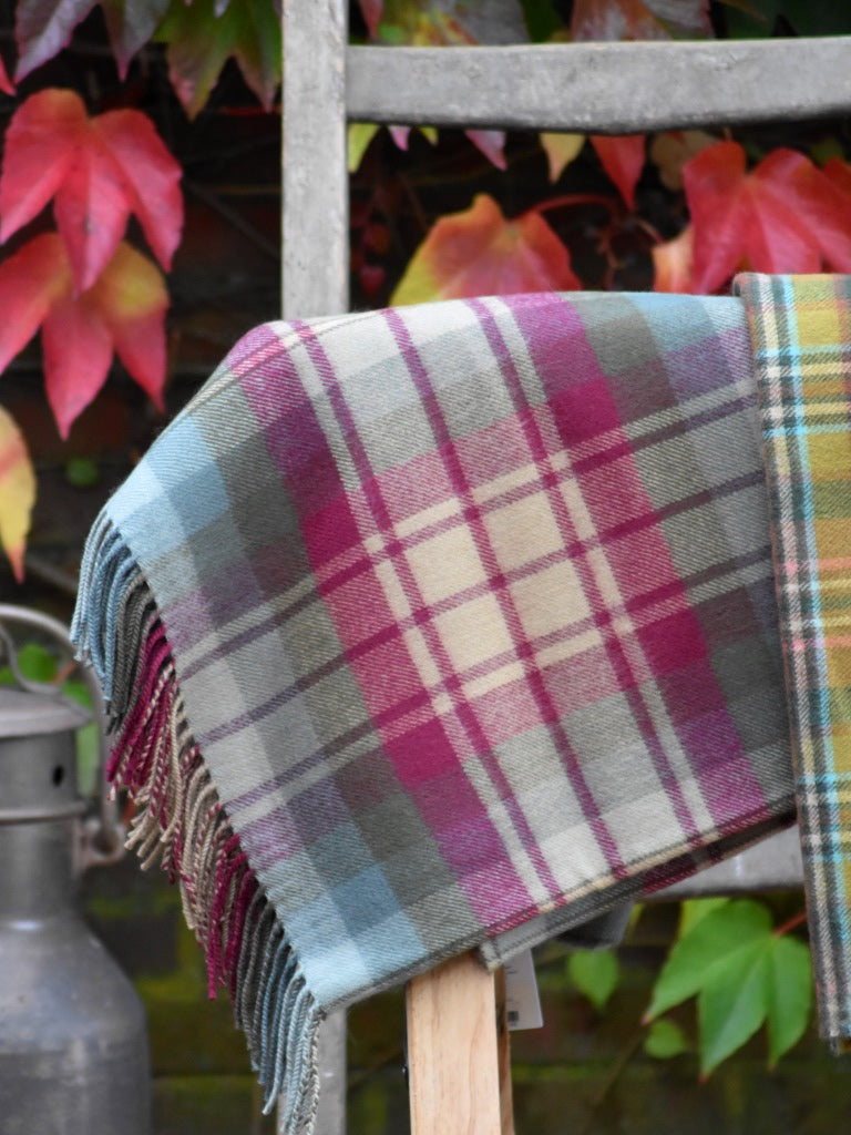 Lochcarron Borders Lambswool Blanket